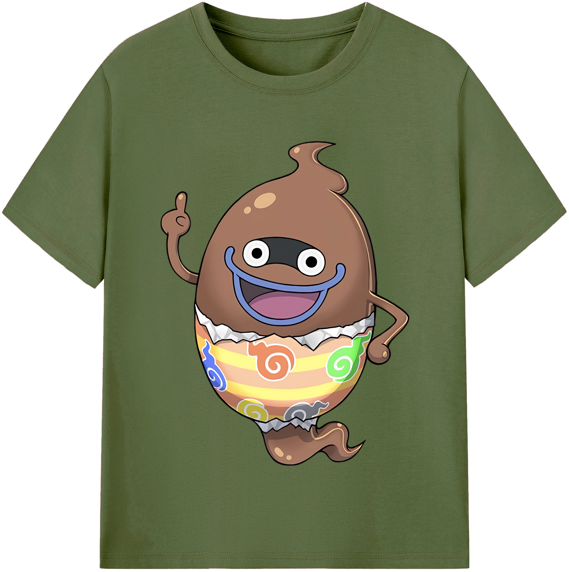 （画像用） 妖怪ウォッチ Yo-kai Watch 綿100％半袖Tシャツ（フロントプリント）